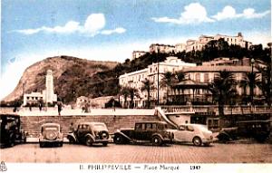 Philippeville - Place Marque -1947